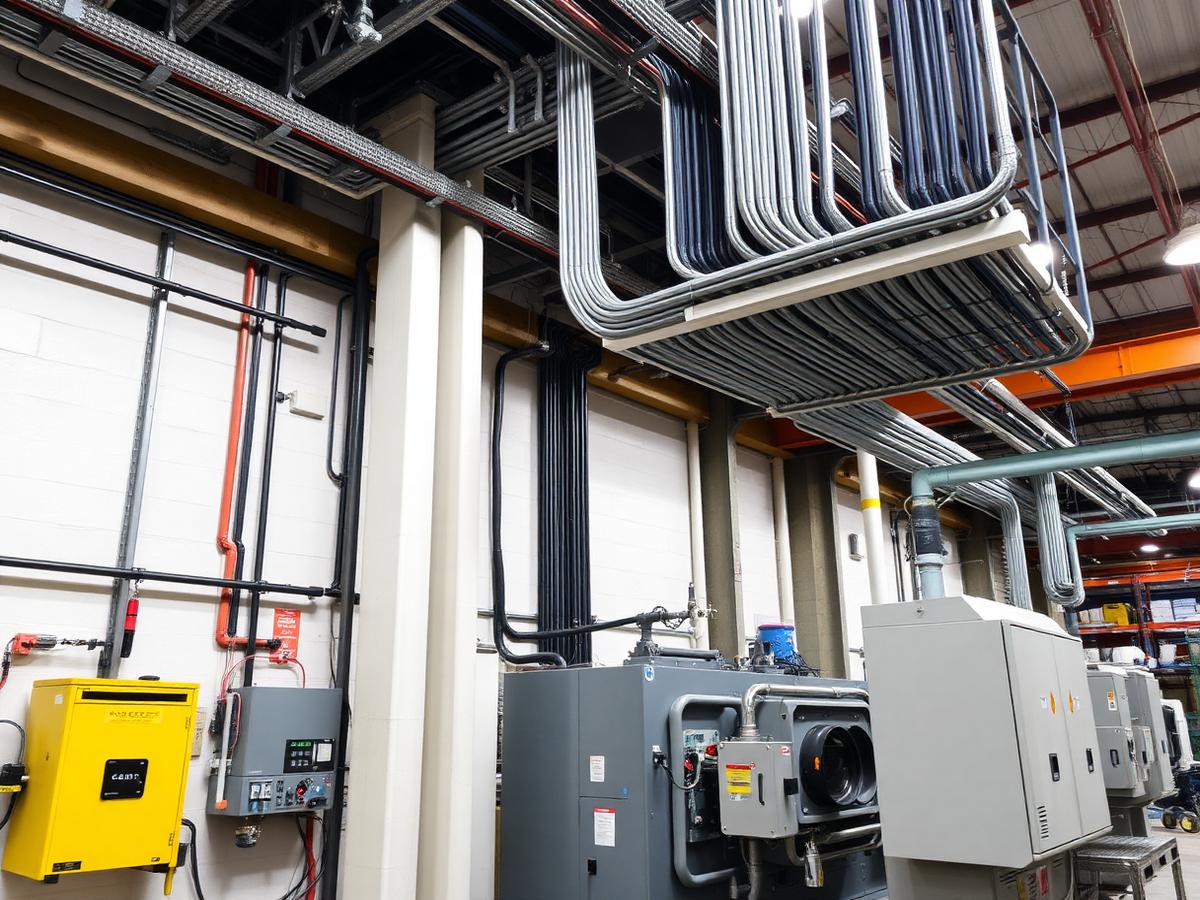 Industrial electrical work